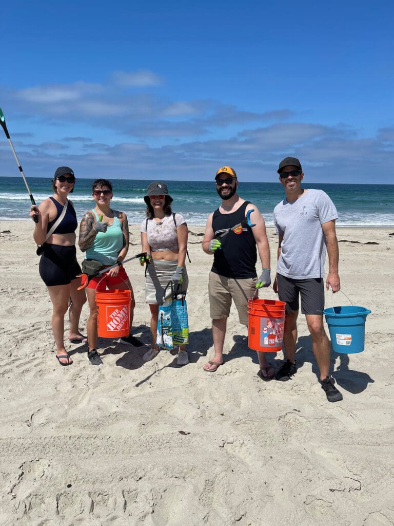 Experiences For Mankind Beach Clean Up